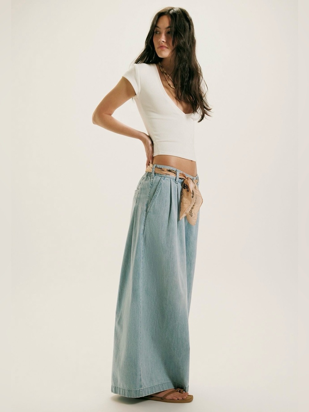 We The Free Scout Wide Leg Jeans~ California Blue